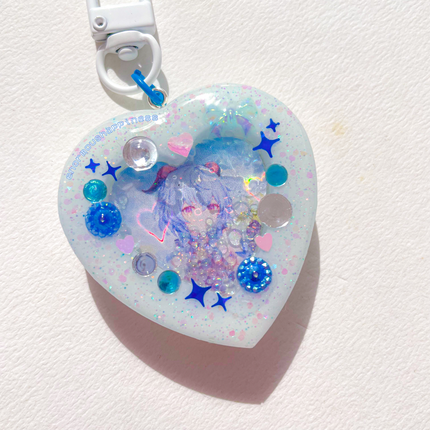 Genshin Impact Ganyu Heartshaker (Watershaker Keychain)