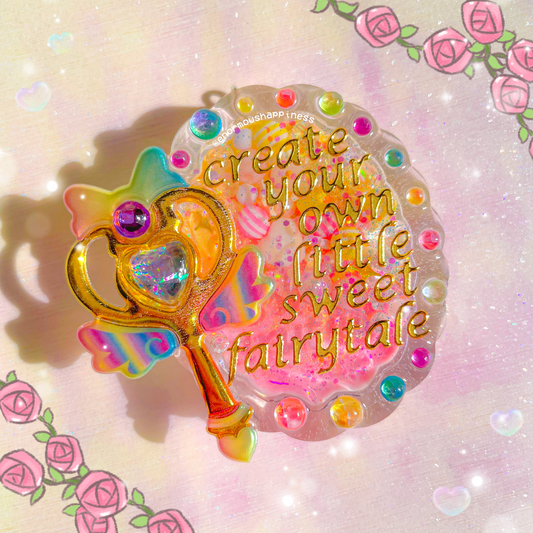Magical Frame Shaker 'Create Your Own Little Sweet Fairytale' (Watershaker Keychain)