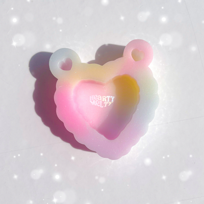 HEART BEAR SHAKER SILICONE MOLD