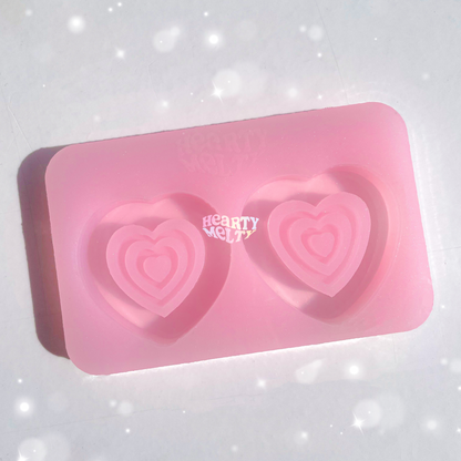 HEART AURA SHAKER SILICONE MOLD