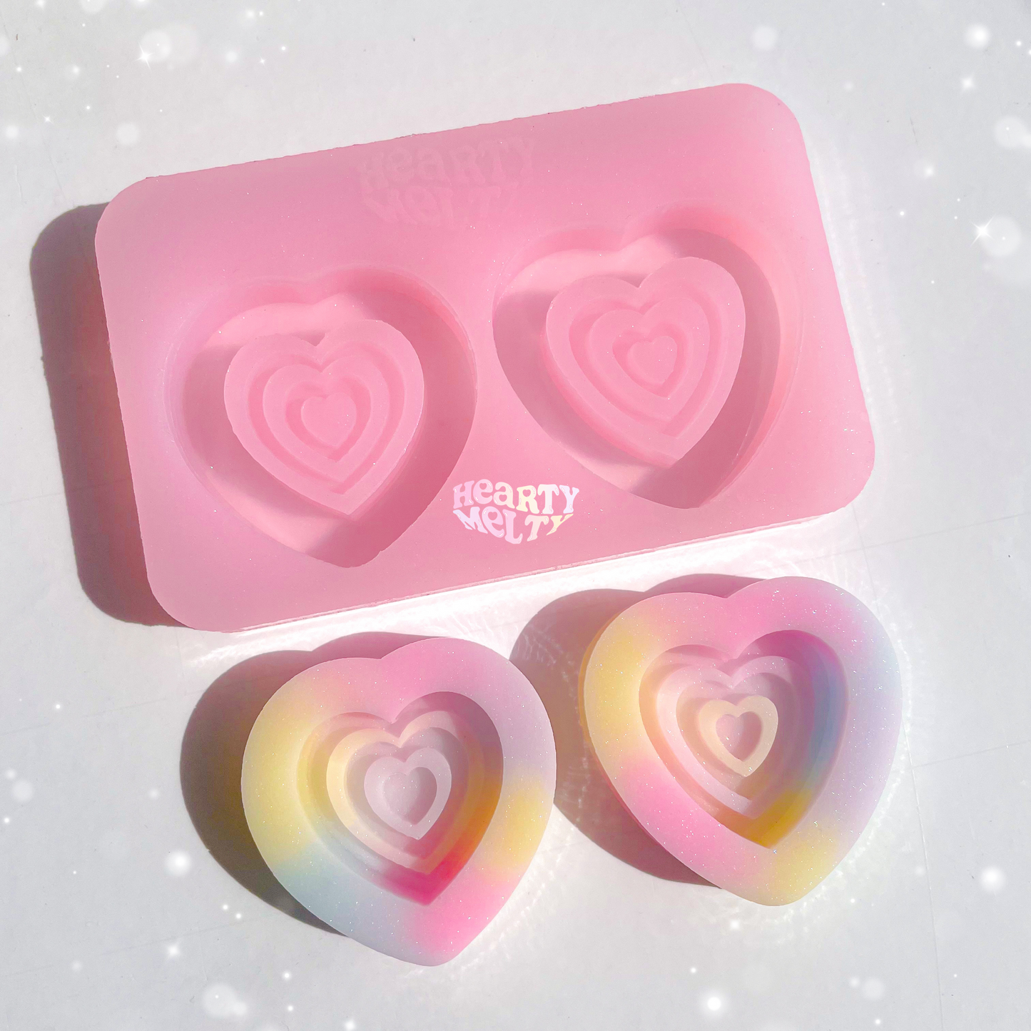 HEART AURA SHAKER SILICONE MOLD