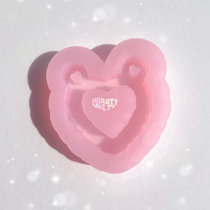 HEART BEAR SHAKER SILICONE MOLD