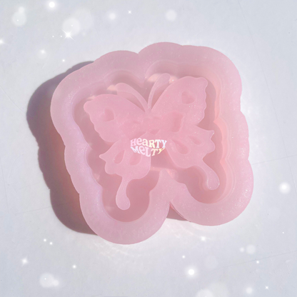 LOVED BUTTERFLY SHAKER SILICONE MOLD