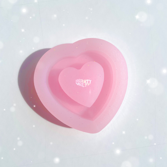 HEARTSHAKER SILICONE MOLD (WITHOUT BACKED)